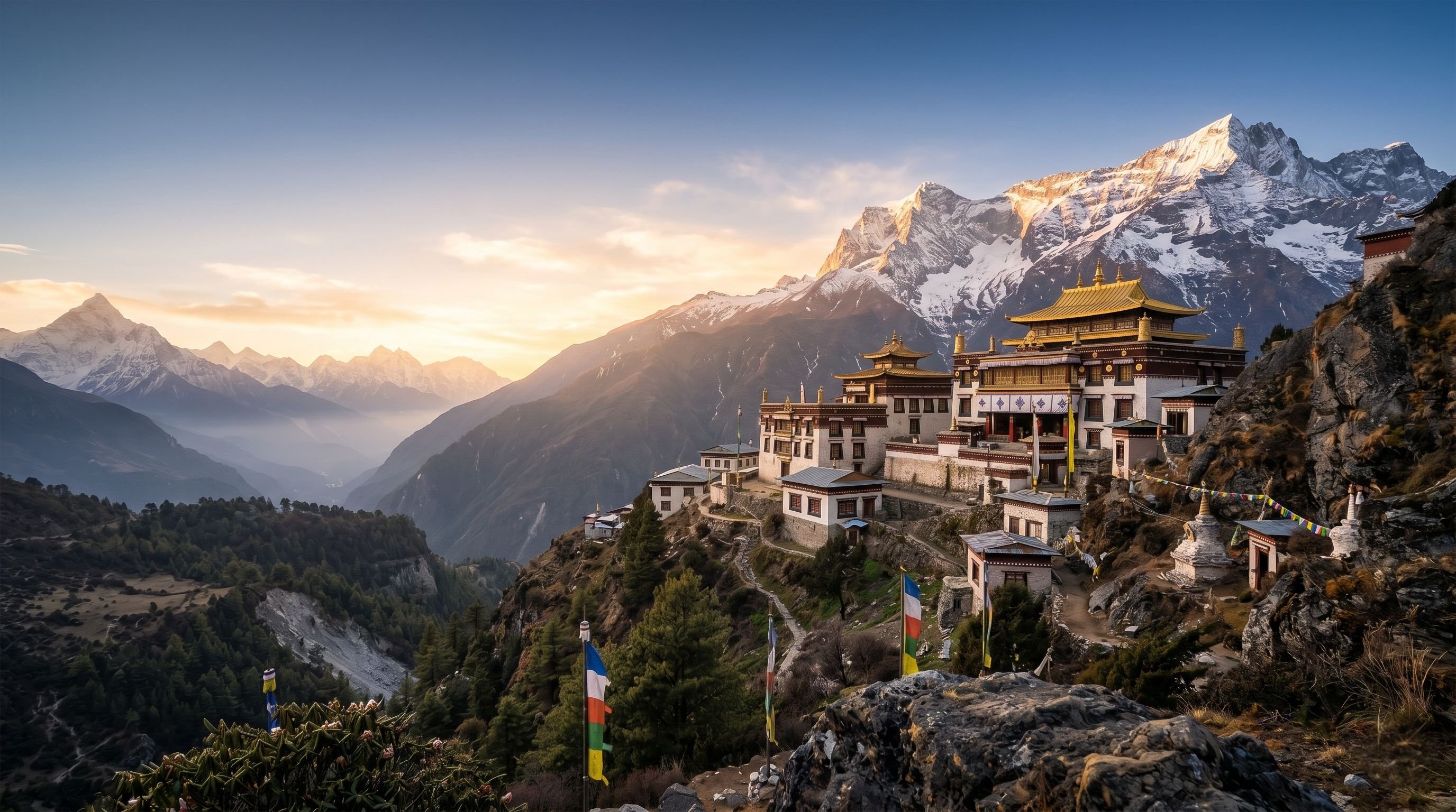 Monasterio budista tibetano